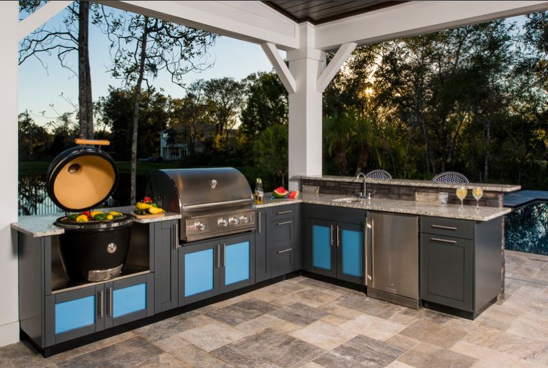 Outdoor Kitchen Installation in Clear Lake